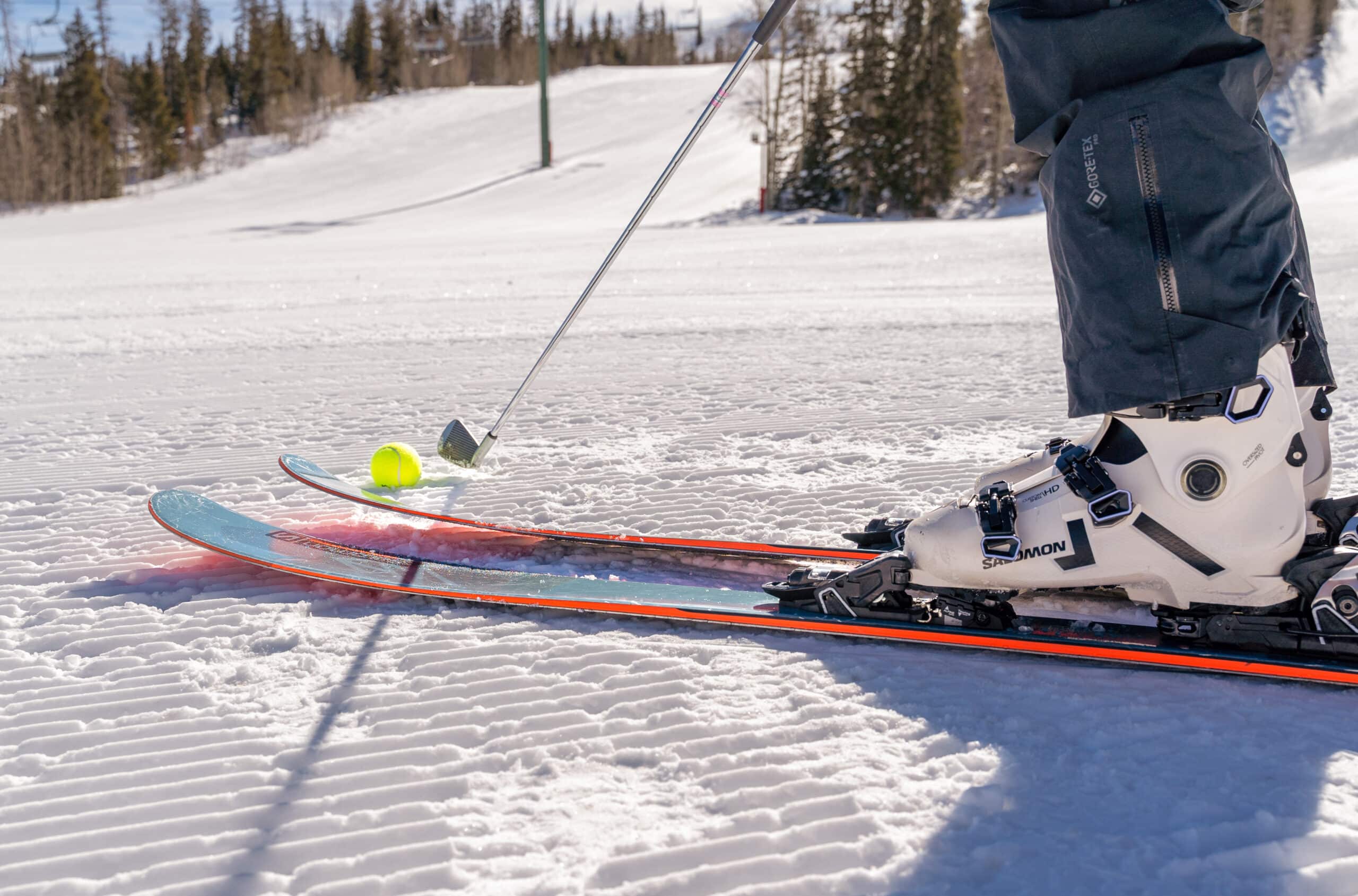 Snow Golf Tournament