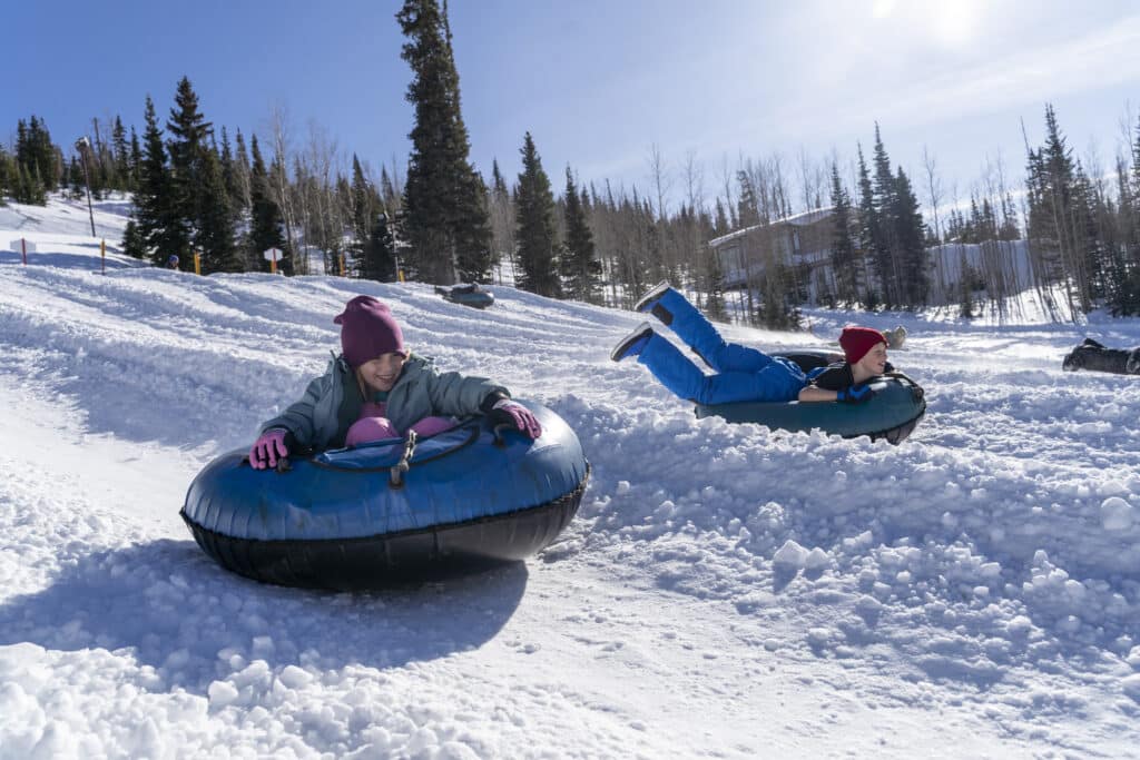 Snow tubing