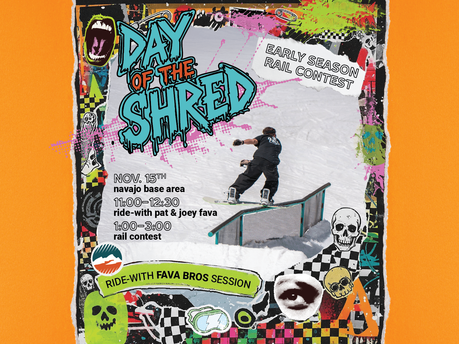 Day of the Shred Rail Jam Event