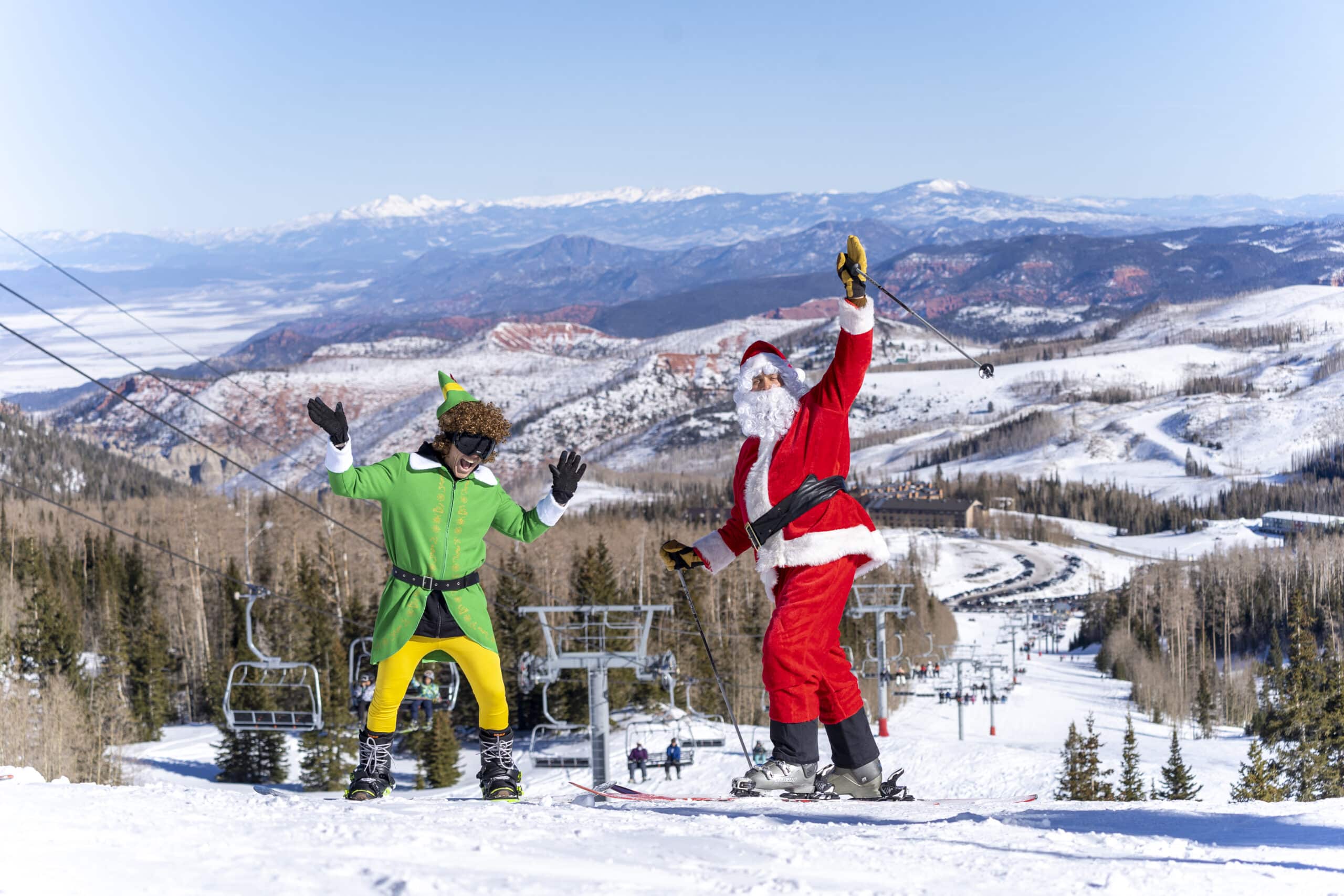 Holiday Run with Santa and Elf